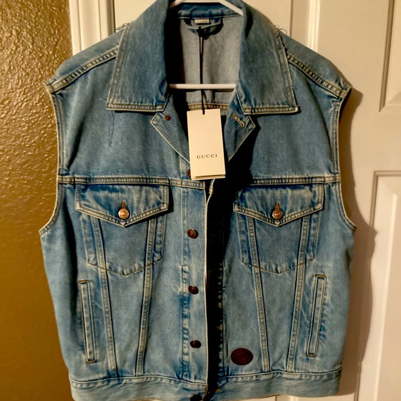 Gucci Other - Gucci jean jacket vest